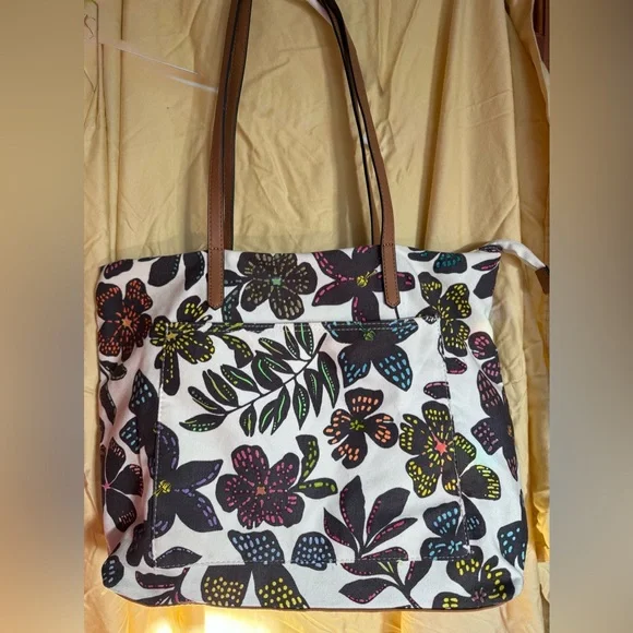 Tote Bag / Floral hand crafted
by Heidi - Picture 1 of 4